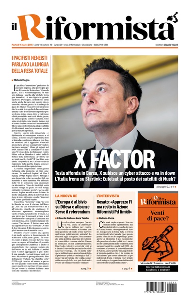 martedì 11 marzo 2025