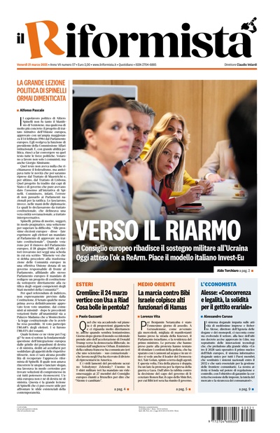 venerdì 21 marzo 2025
