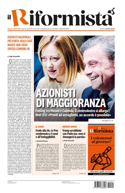 martedì 1 aprile 2025