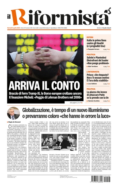 martedì 8 aprile 2025