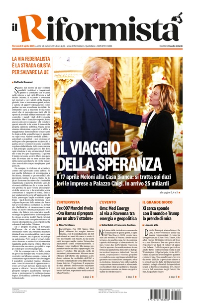 mercoledì 9 aprile 2025