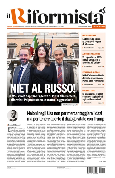 sabato 12 aprile 2025