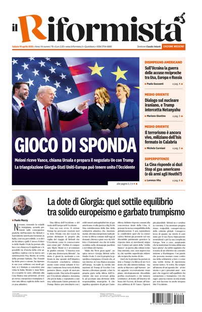 sabato 19 aprile 2025