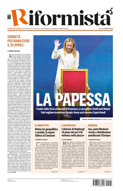 giovedì 24 aprile 2025