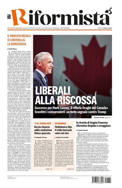 mercoledì 30 aprile 2025