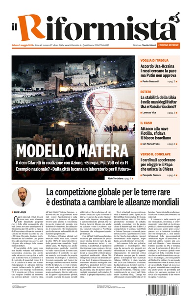 sabato 3 maggio 2025