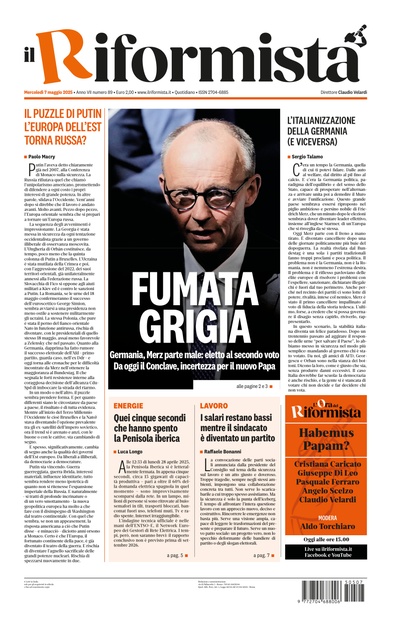 mercoledì 7 maggio 2025