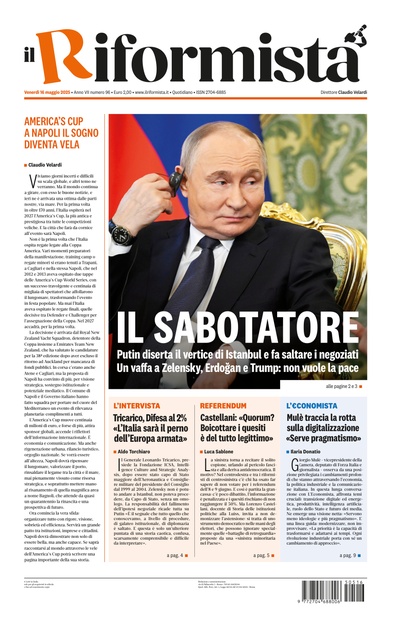 venerdì 16 maggio 2025