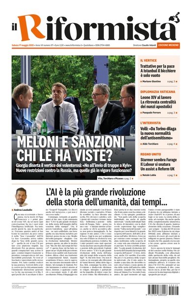 sabato 17 maggio 2025