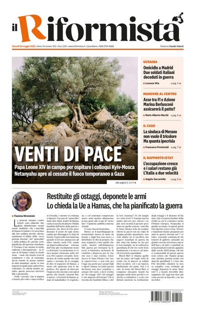 giovedì 22 maggio 2025