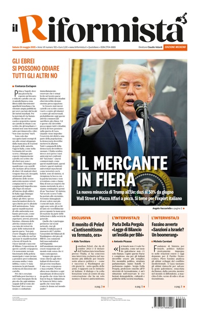 sabato 24 maggio 2025
