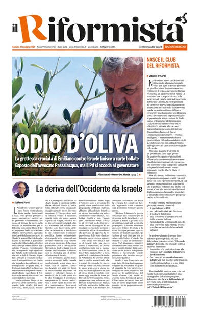 sabato 31 maggio 2025