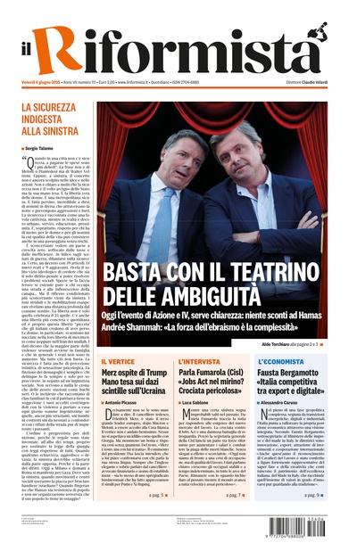venerdì 6 giugno 2025