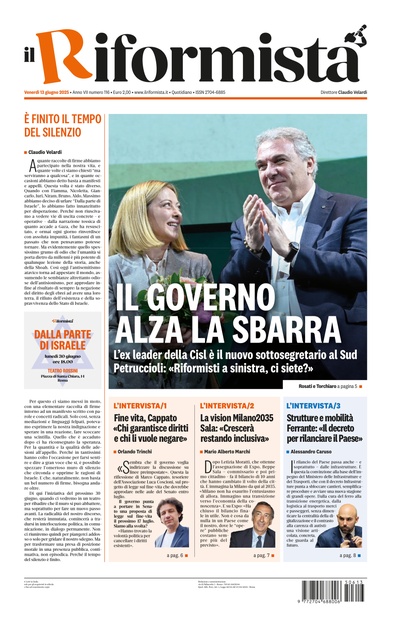 venerdì 13 giugno 2025