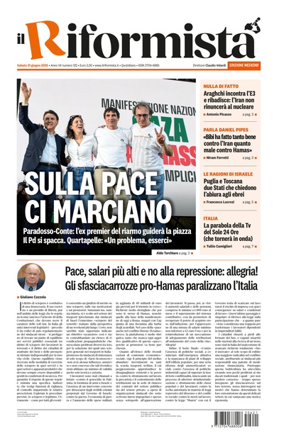 sabato 21 giugno 2025