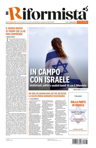 sabato 28 giugno 2025