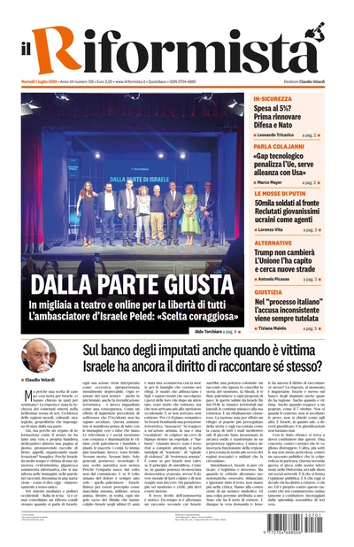 martedì 1 luglio 2025