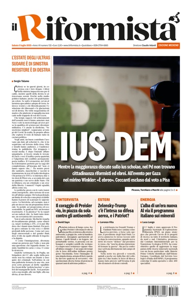 sabato 5 luglio 2025