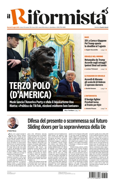martedì 8 luglio 2025