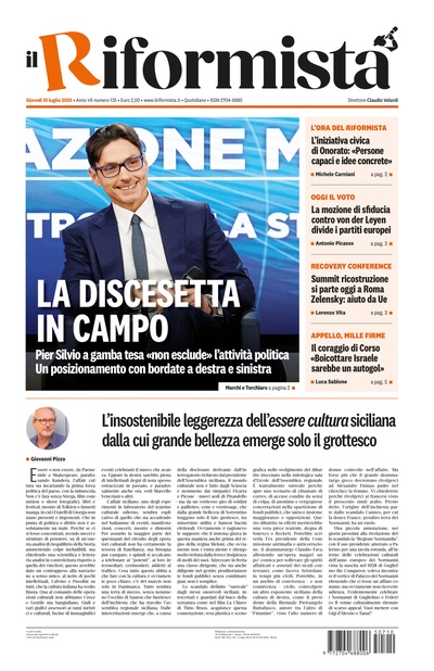 giovedì 10 luglio 2025