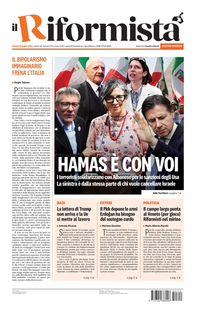 sabato 12 luglio 2025