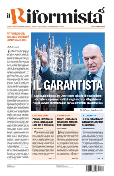 venerdì 18 luglio 2025