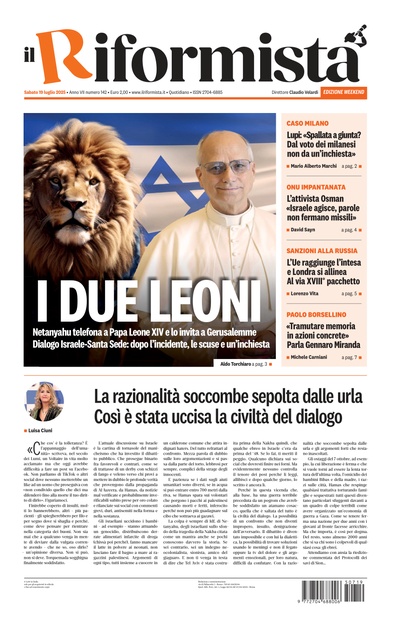 sabato 19 luglio 2025