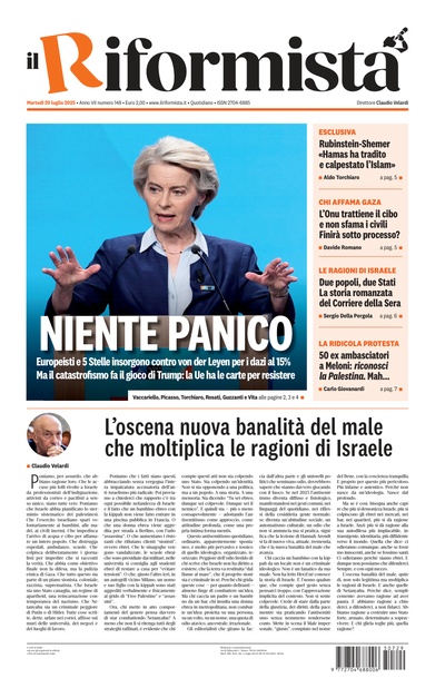 martedì 29 luglio 2025