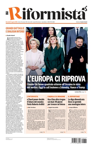 mercoledì 13 agosto 2025
