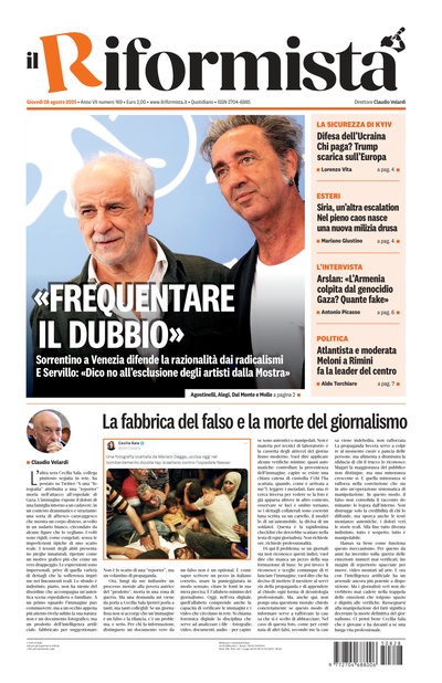 giovedì 28 agosto 2025