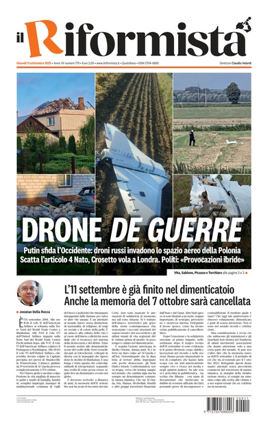 giovedì 11 settembre 2025