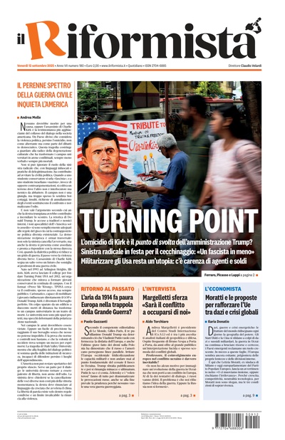 venerdì 12 settembre 2025