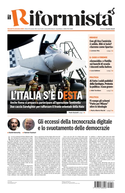 martedì 16 settembre 2025