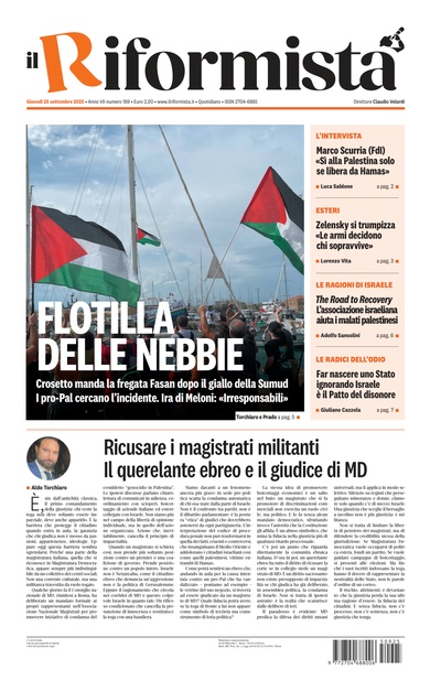 giovedì 25 settembre 2025