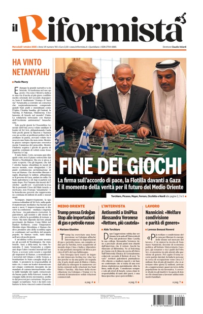 mercoledì 1 ottobre 2025