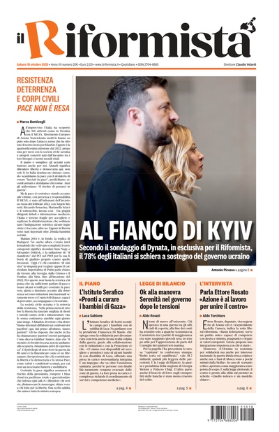 sabato 18 ottobre 2025