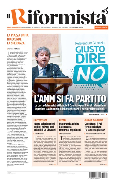 sabato 1 novembre 2025