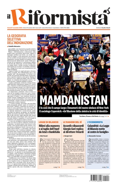 venerdì 7 novembre 2025