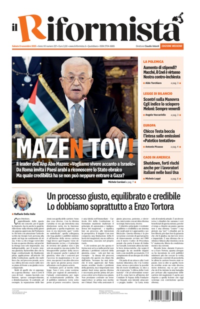 sabato 8 novembre 2025