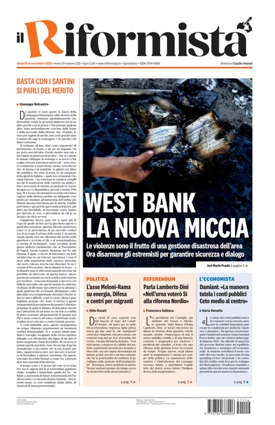 venerdì 14 novembre 2025