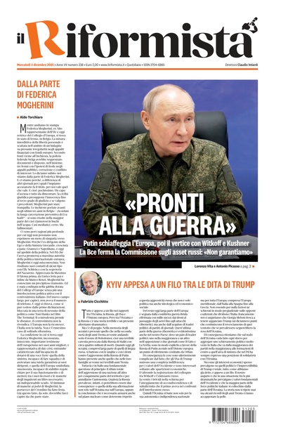 mercoledì 3 dicembre 2025