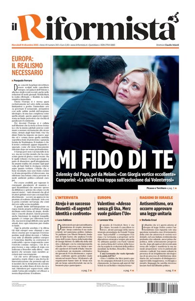 mercoledì 10 dicembre 2025