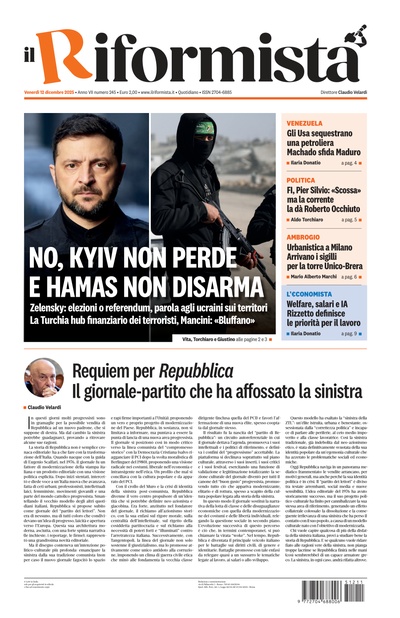 venerdì 12 dicembre 2025