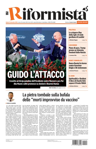 sabato 13 dicembre 2025