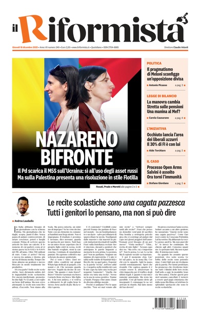 giovedì 18 dicembre 2025