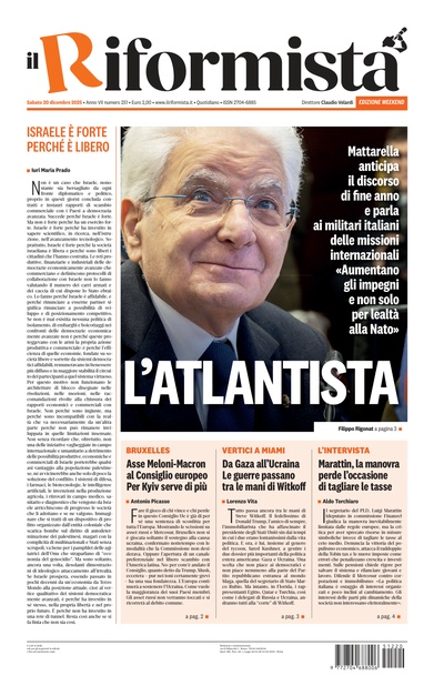 sabato 20 dicembre 2025