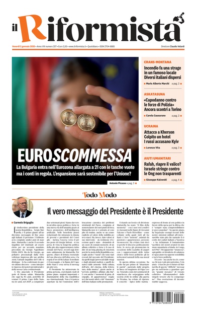 venerdì 2 gennaio 2026
