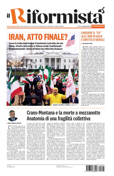 sabato 3 gennaio 2026