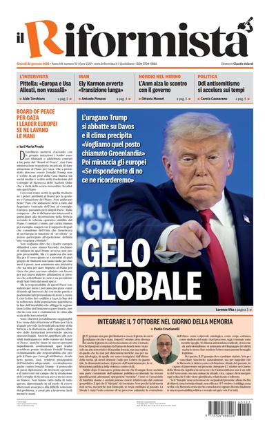 giovedì 22 gennaio 2026