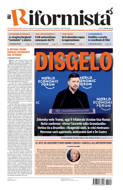venerdì 23 gennaio 2026